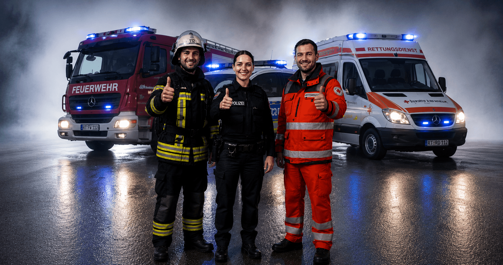 Berufliche Karriere im Blaulichtbereich
